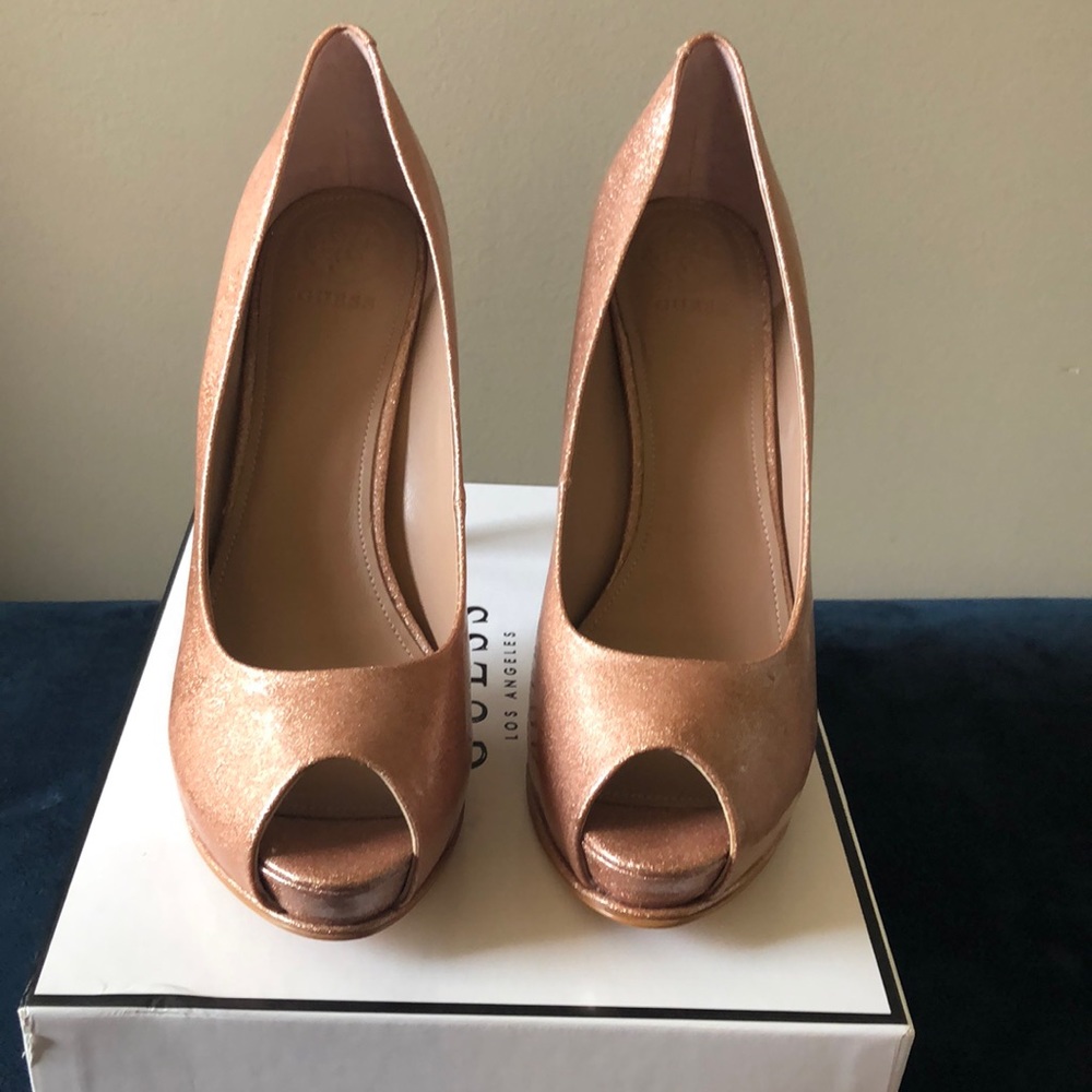 Guess Honora4 peep toe pumps - Picture 3 of 7
